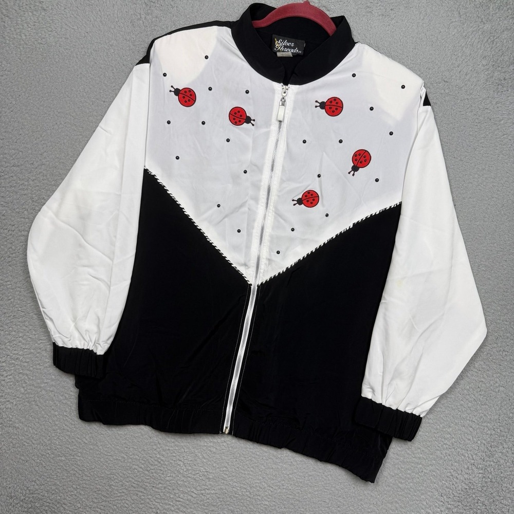 Vintage 90s Ladybug‎ Windbreaker Jacket